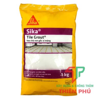 Sika® Tile Grout - Vữa xi măng trám khe gạch trong nhà và ngoài trời.