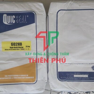 Vữa khô trộn sẵn Quicseal 602HB