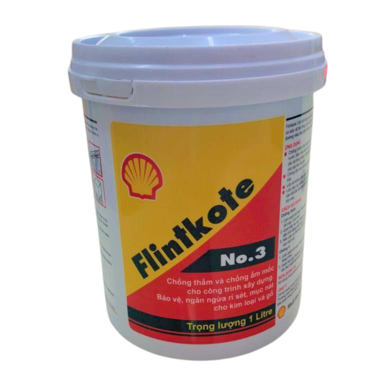 Flintkote No.3 - Màng Chống Thấm Đàn Hồi Dạng Lỏng Gốc Bitum