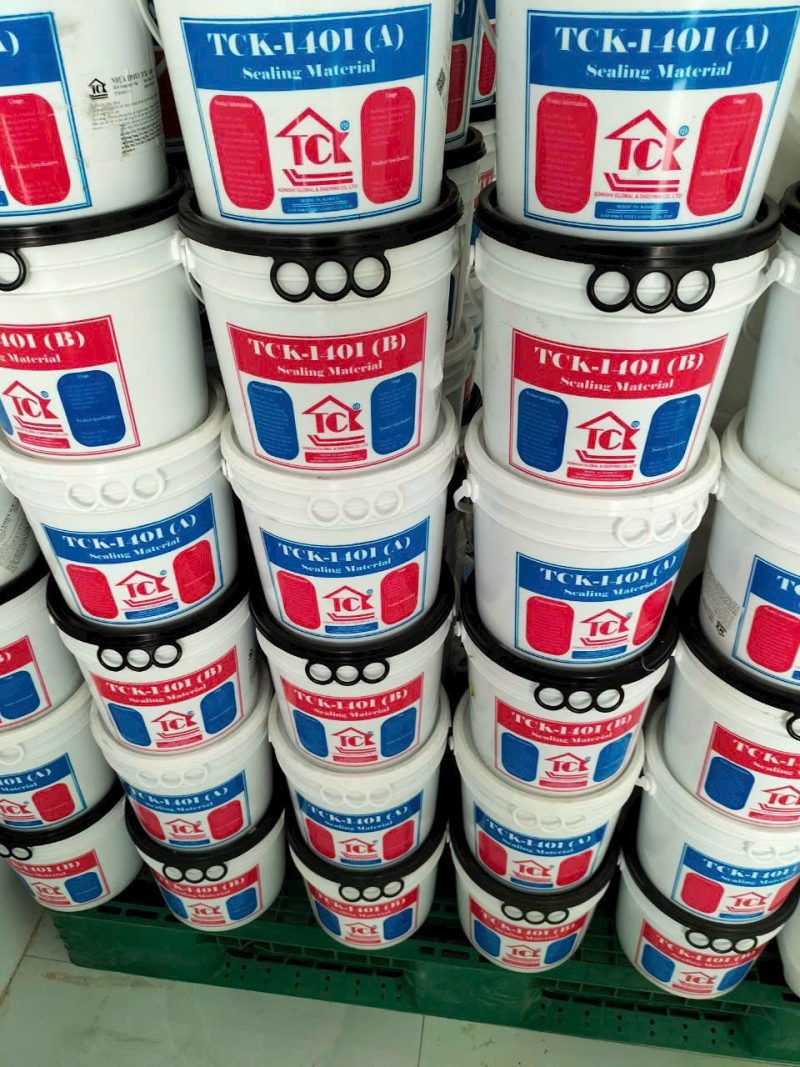 Keo Epoxy Trám Vết Nứt TCK1401 - Xử Lý Nứt Bê Tông