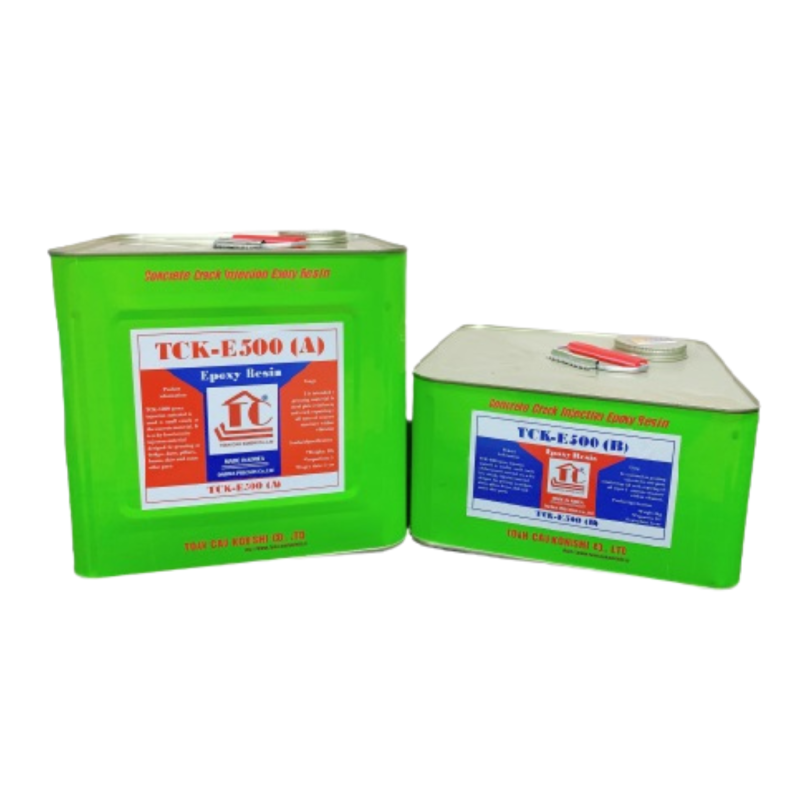 Keo TCK E500 - Keo Epoxy Bơm Nứt, Độ Nhớt Thấp