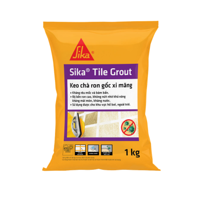 Sika Tile Grout - Vữa Xi Măng Trám Khe Gạch Trong Nhà Và Ngoài Trời