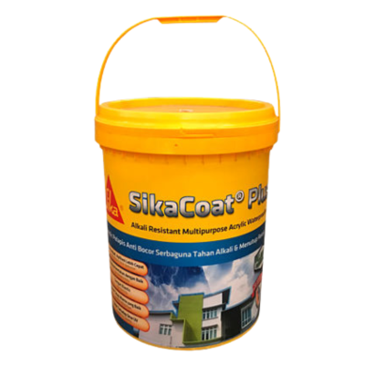 SikaCoat Plus - Màng Chống Thấm Đàn Hồi Đa Năng Thi Công Lỏng Kháng Kiềm Gốc Acrylic