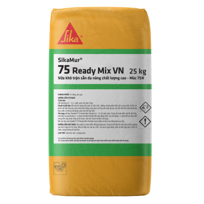 SikaMur 75 Ready Mix VN - Vữa Khô Trộn Sẵn Đa Năng Chất Lượng Cao