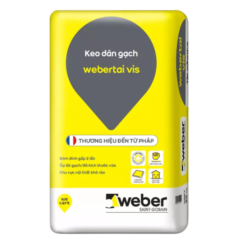 Webertai Vis - Keo Dán Gạch Dùng Cho GẠCH THÔNG DỤNG